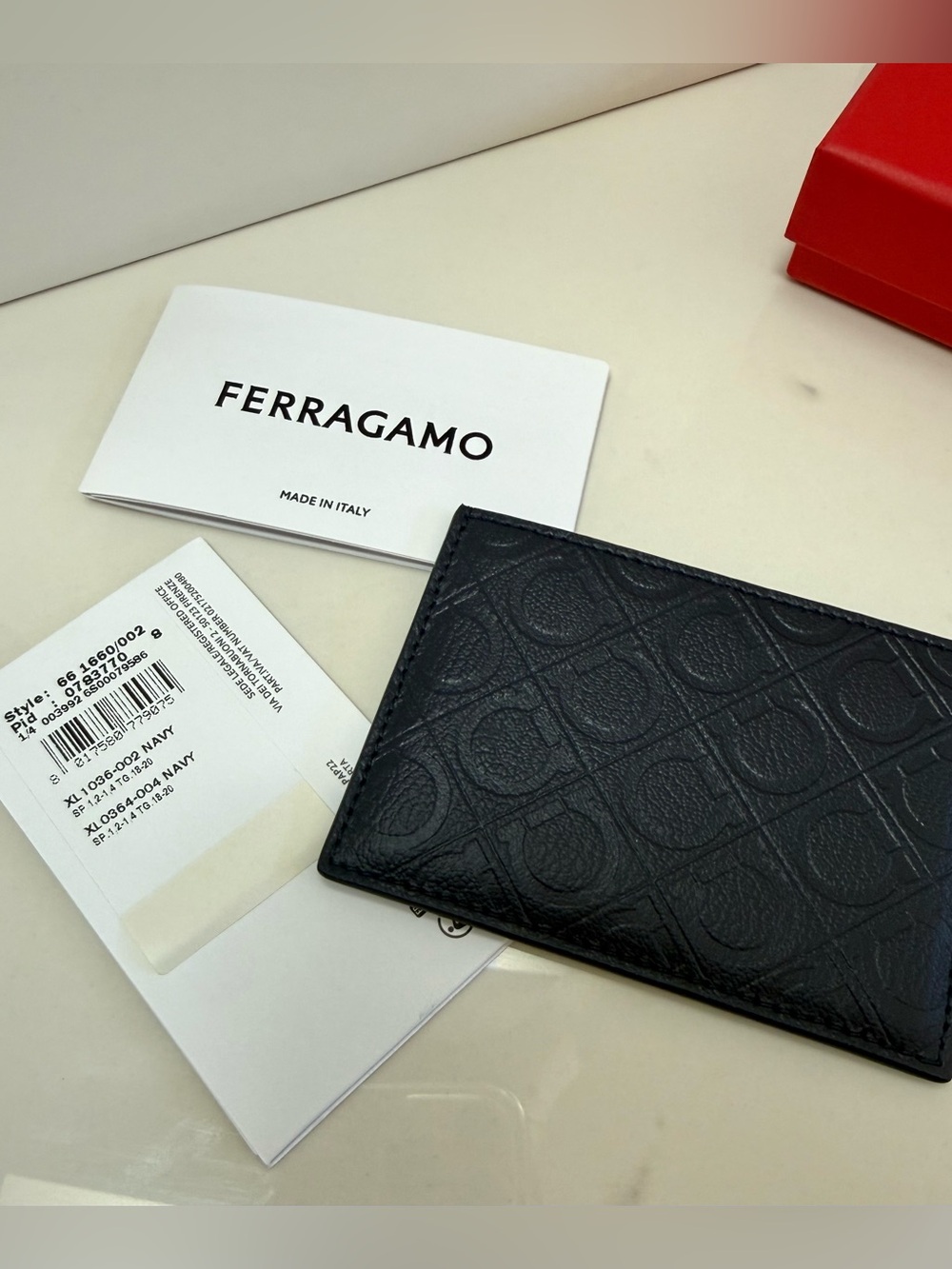 NWT - Salvatore Ferragamo Card Holder - Picture 5 of 6